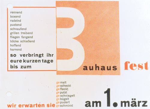 Bauhaus-invitation