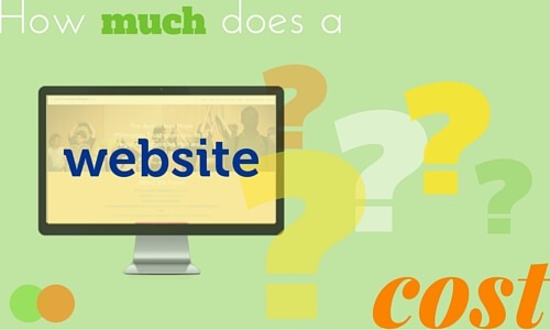 Graphic for How much does a Website cost blog