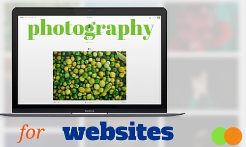 Graphic for Photography for Websites blog