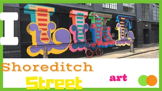 Grahic for Favourite Five Shoreditch Street Art blog