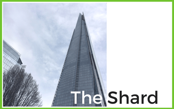 The Shard - for blog on Modern Buildings in London