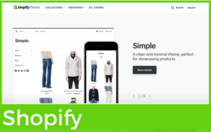 Graphic for Shopify for blog on Website Builders