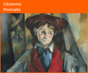 Cezanne Portraits - graphic for blog on London exhibitions