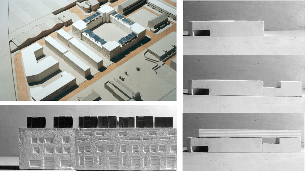 Architectural models for blog about journey to Website Designer